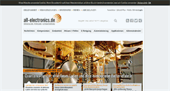 Desktop Screenshot of all-electronics.de